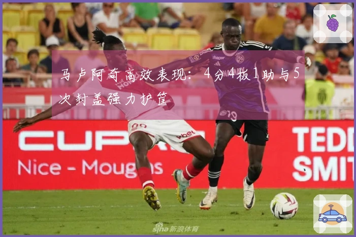 马卢阿奇高效表现：4分4板1助与5次封盖强力护筐